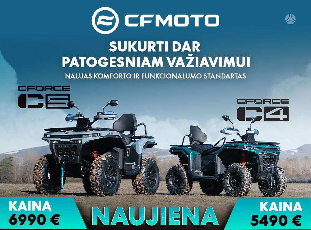 CFMOTO CFORCE 520L 500cc, keturračiai