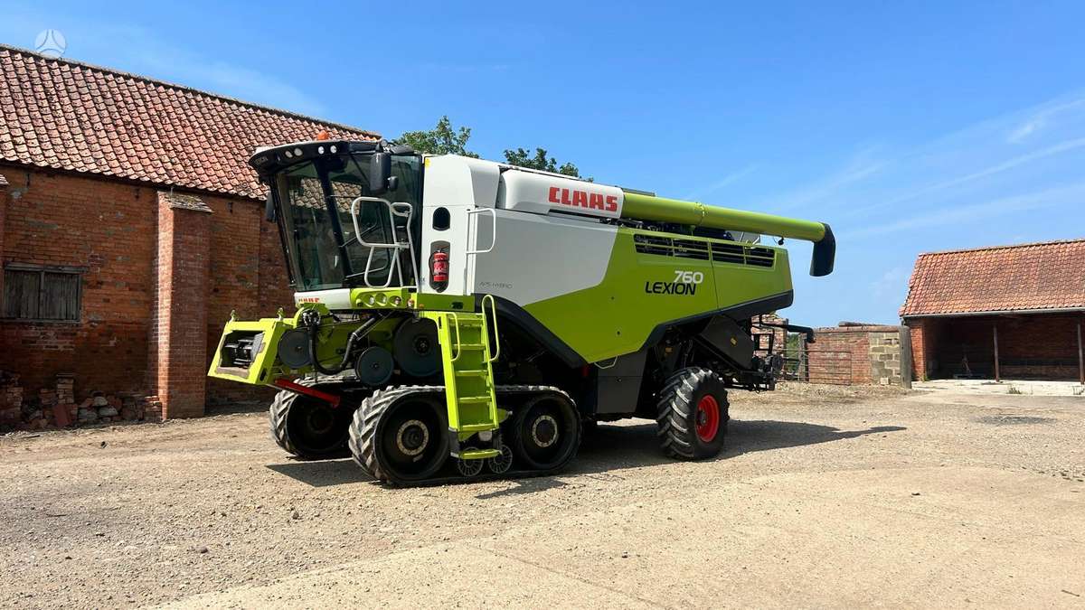 Claas Lexion 760TT, комбайны