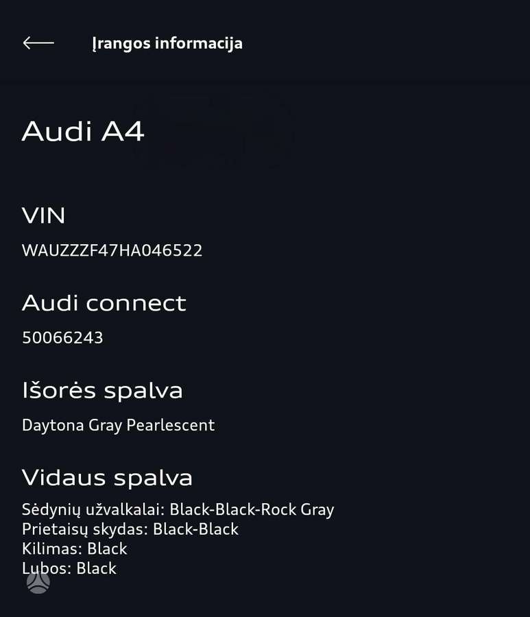 Audi A4, 2.0 l., universalas