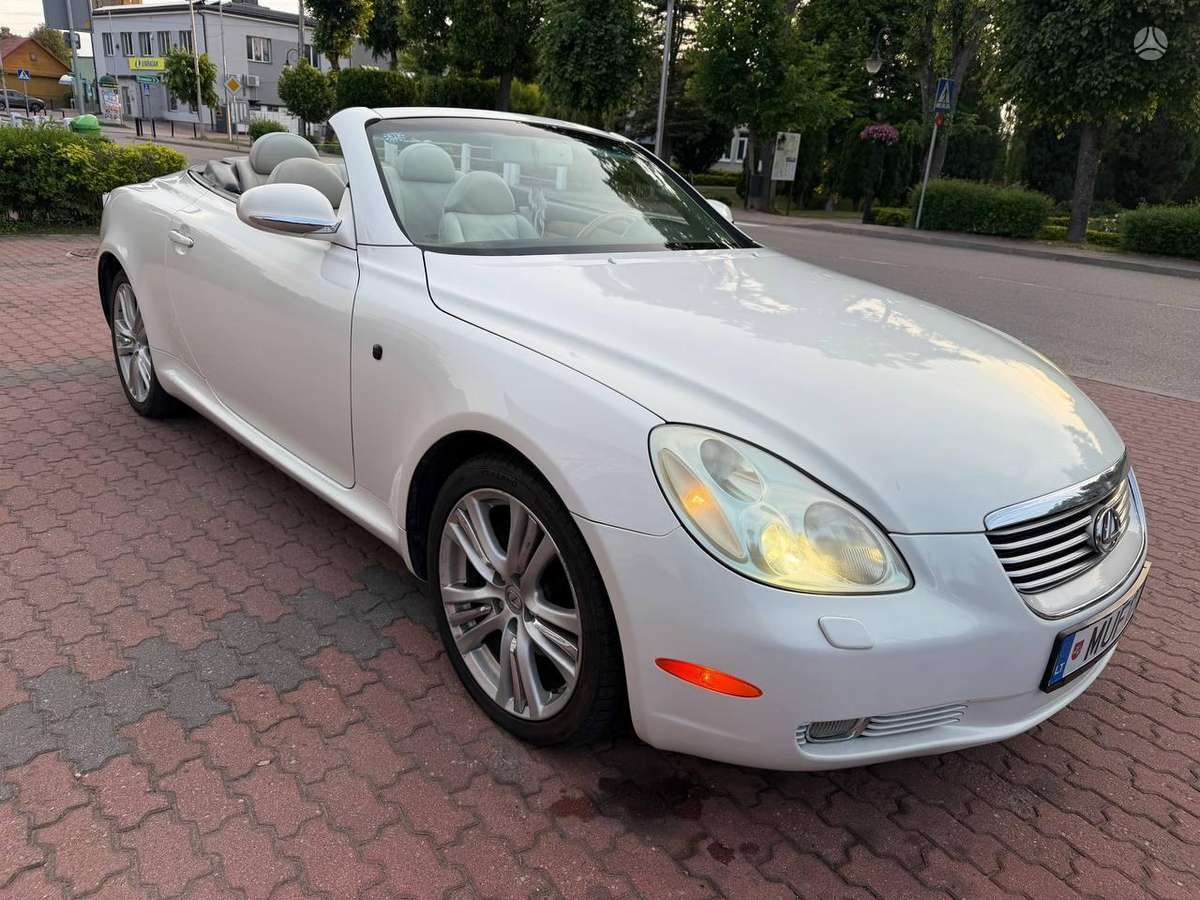 Lexus SC 430, 4.3 l., convertible