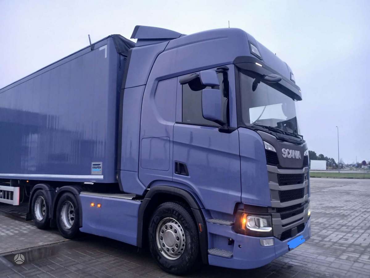 Scania R500 Hydraulic, single sleeper