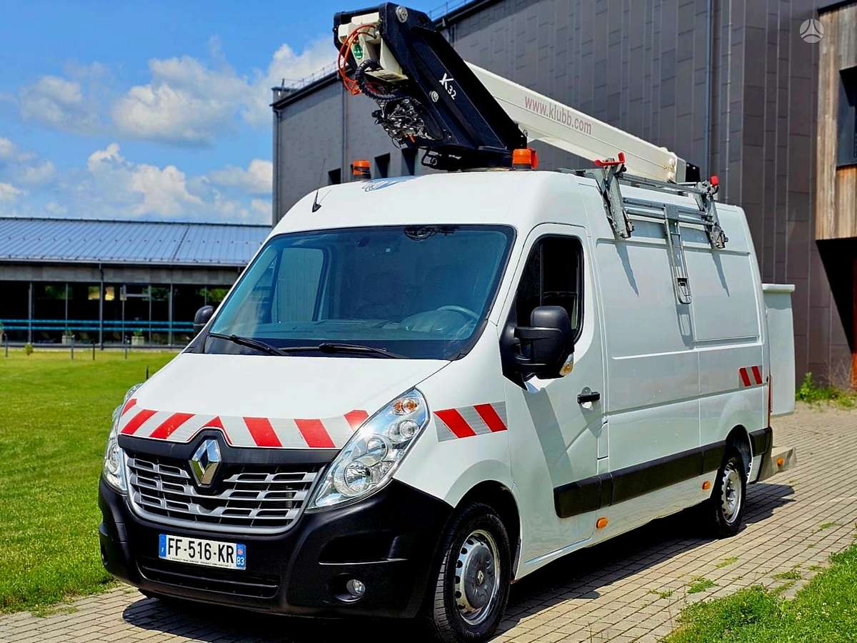 Renault Master, automobiliniai bokšteliai