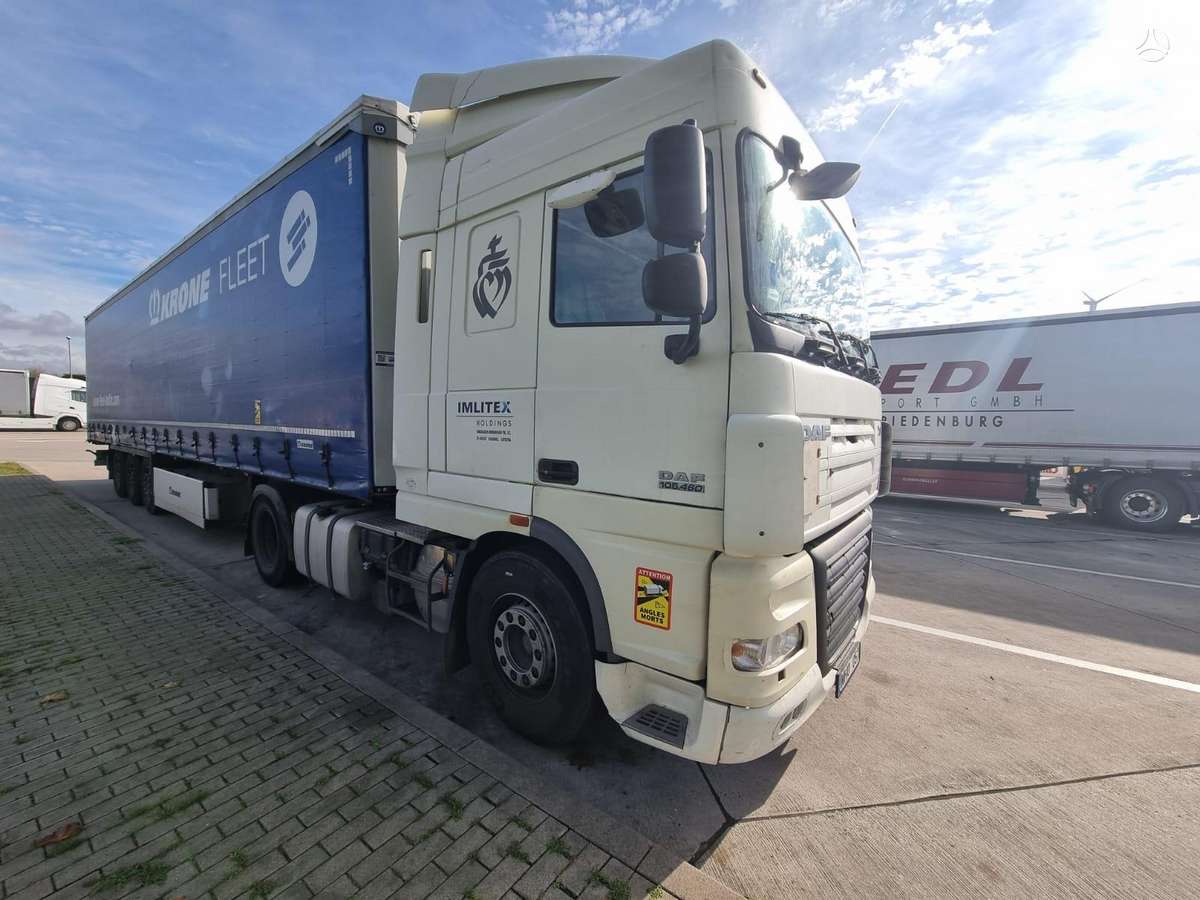 DAF FT XF105, double sleeper