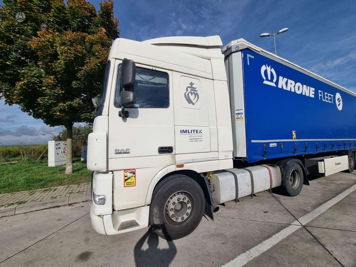 DAF FT XF105, double sleeper