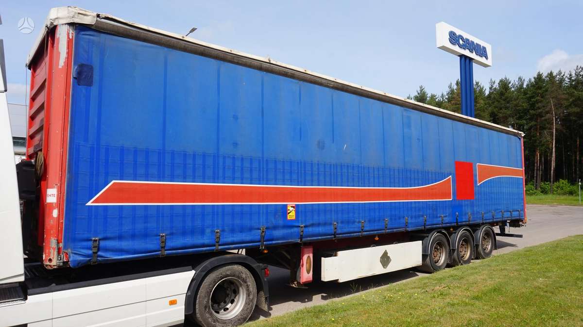 Fruehauf Mega, curtain / tarpaulin