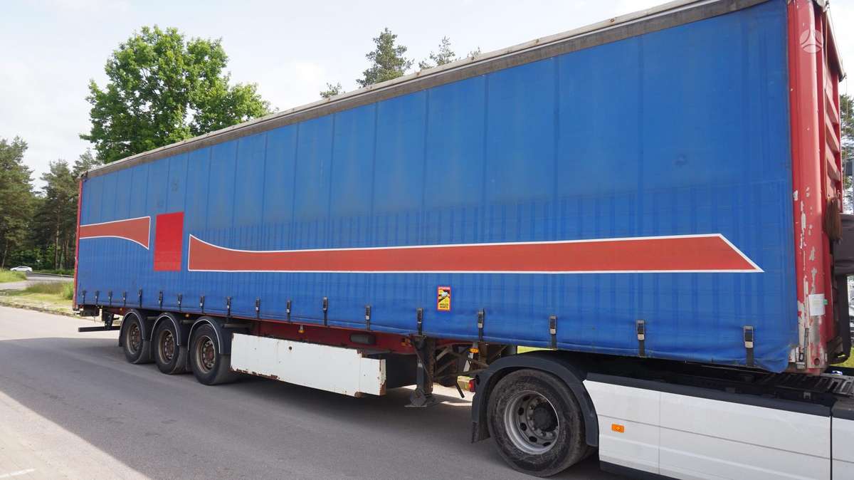 Fruehauf Mega, curtain / tarpaulin