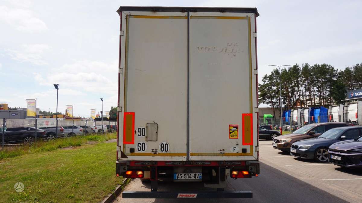 Fruehauf Mega, curtain / tarpaulin