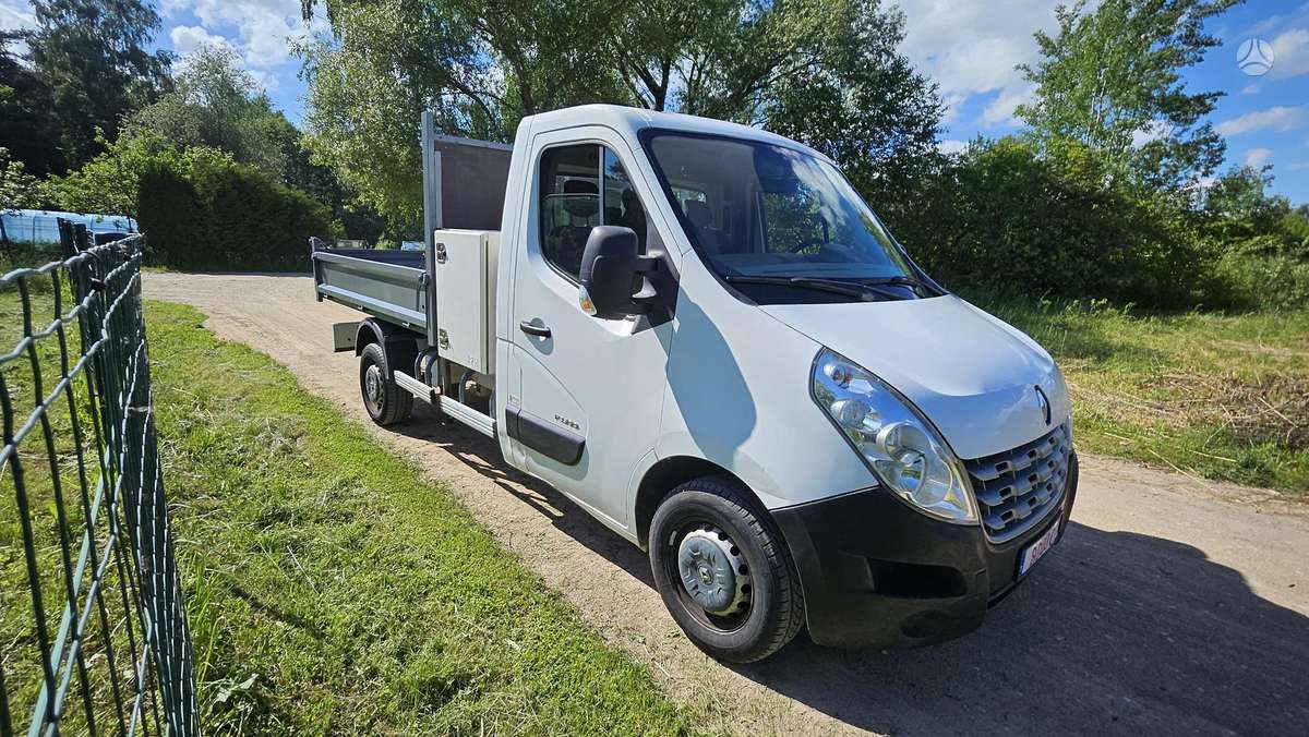 Renault Master Kipper Miniladerkran, dumpers / tippers