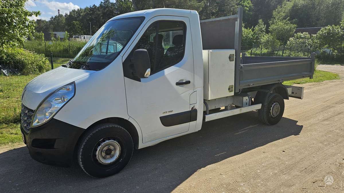 Renault Master Kipper Miniladerkran, dumpers / tippers
