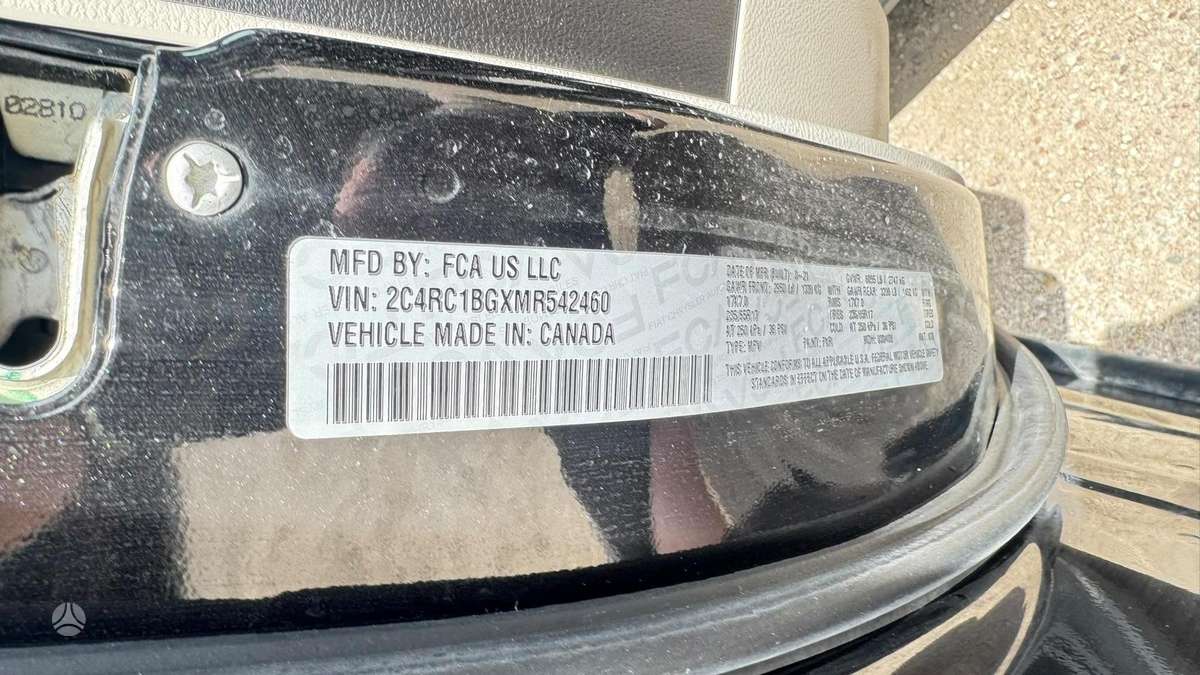 Chrysler Pacifica, 3.6 l., Минивэн