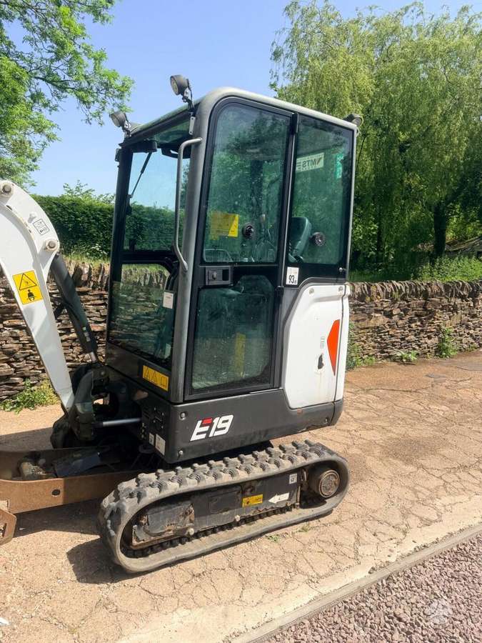 Bobcat E19, мини-экскаваторы