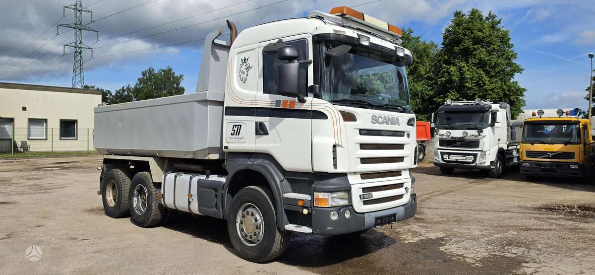 Scania R 580 6x4, самосвалы