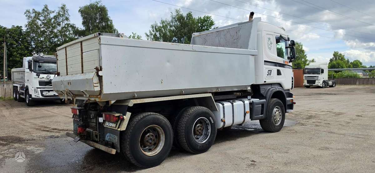 Scania R 580 6x4, самосвалы