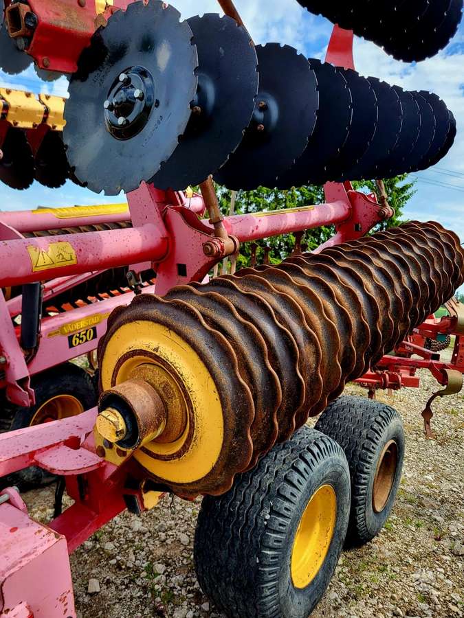 Vaderstad CARRIER CR 650, scrapers, scrubbers