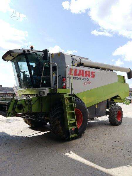 Claas Lexion 450 Evolution, kombainai