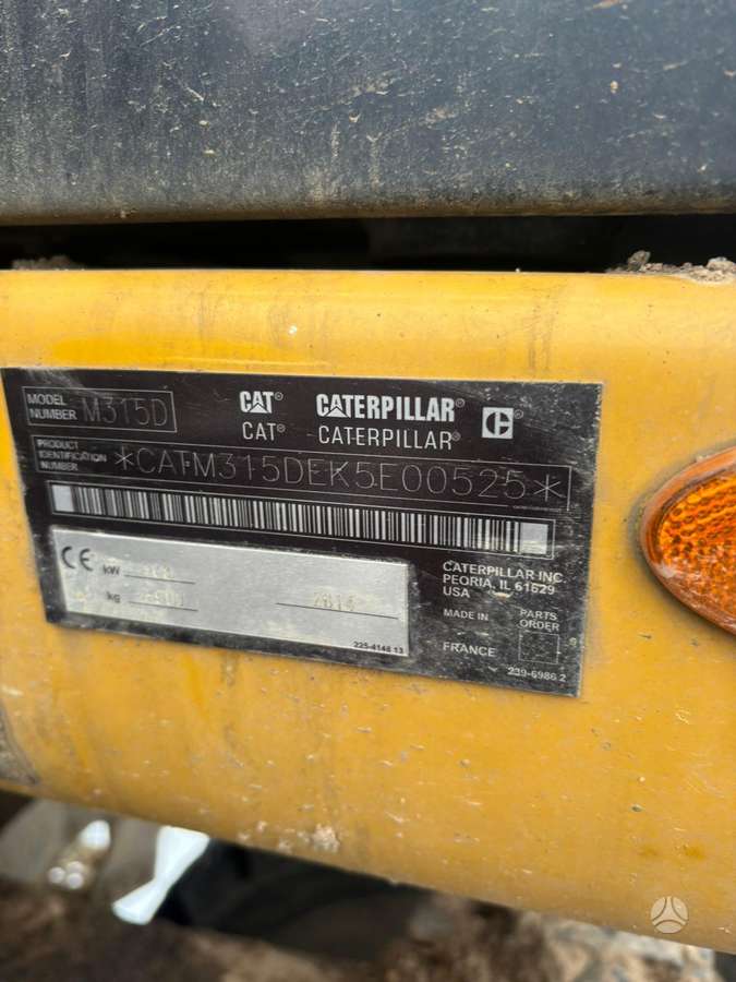 Caterpillar M315D, экскаваторы