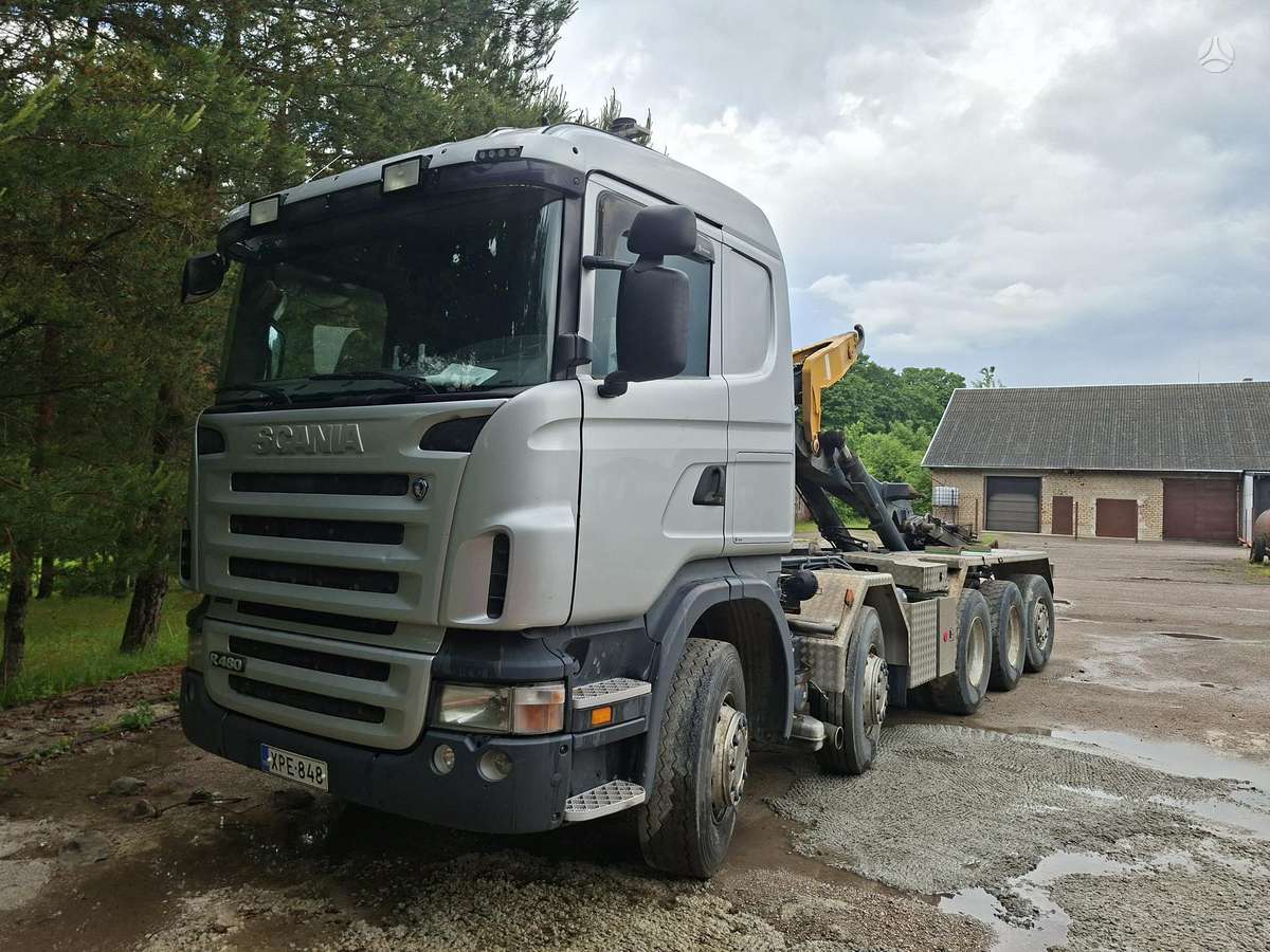 Scania R480, hooklift trucks