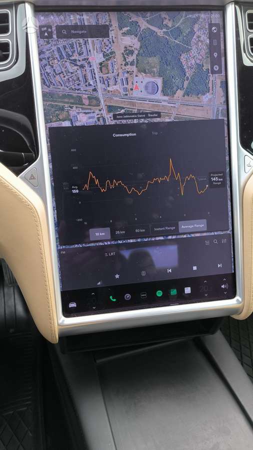 Tesla Model S, 70 kWh, hatchback