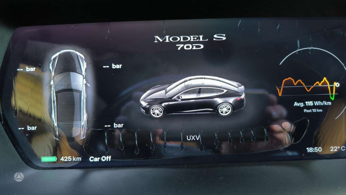 Tesla Model S, 70 kWh, hatchback