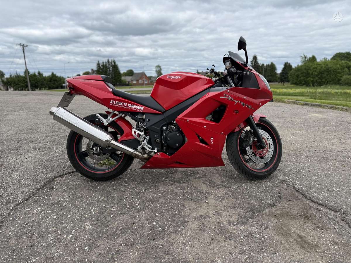 Triumph Daytona 600cc, superbikes