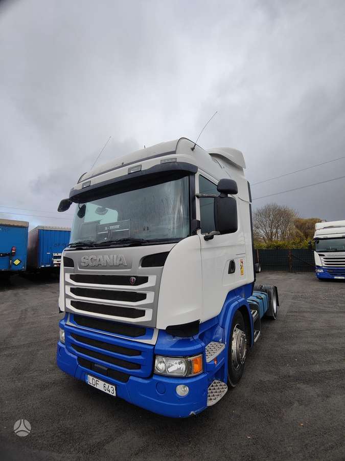 Scania R410 MEGA, BE EGR, double sleeper