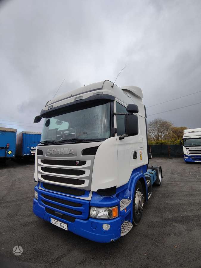 Scania R410, be EGR MEGA, double sleeper
