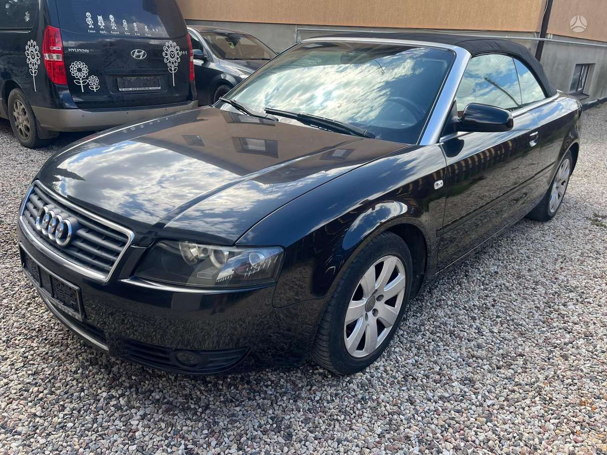 Audi A4, 2.5 l., convertible