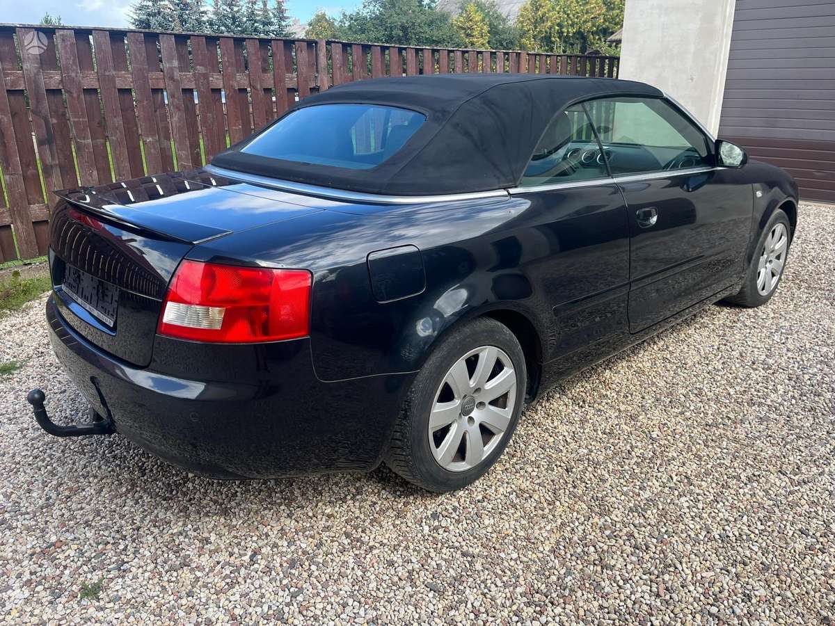 Audi A4, 2.5 l., convertible