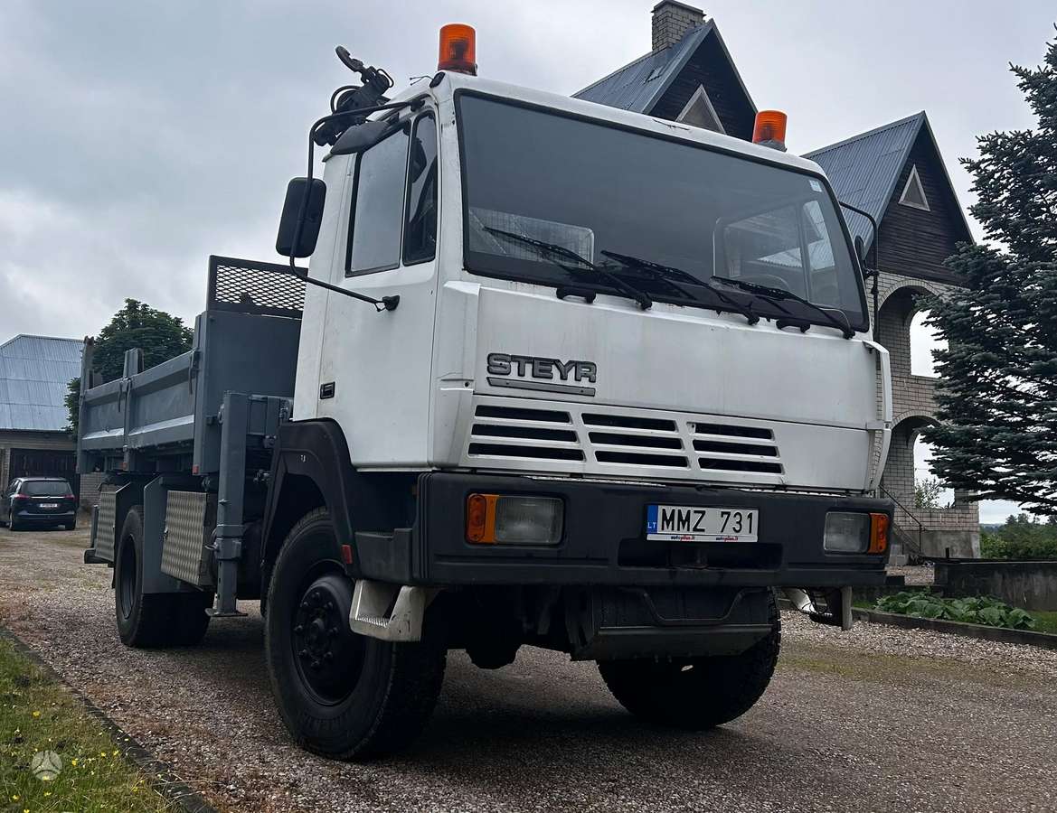 -Kita- STEYR 13S21, dumpers with crane