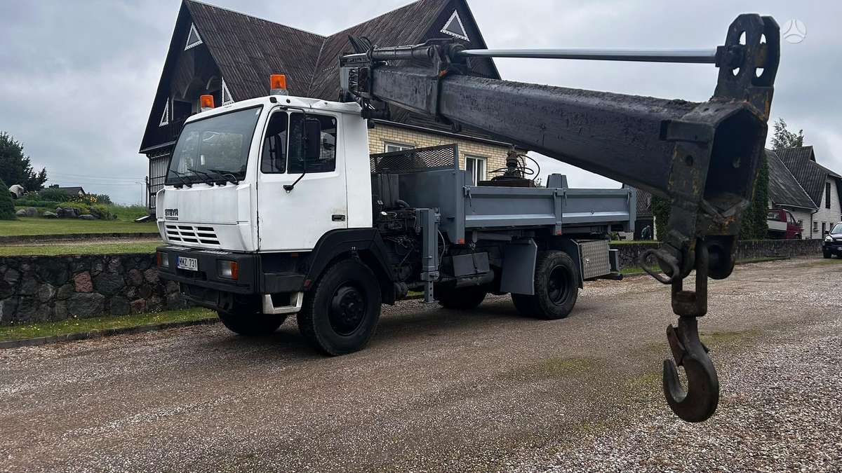 -Kita- STEYR 13S21, dumpers with crane