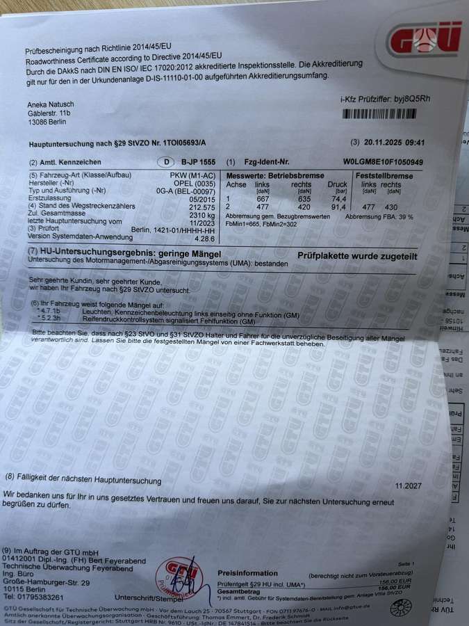 Opel Insignia, 2.0 l., Универсал