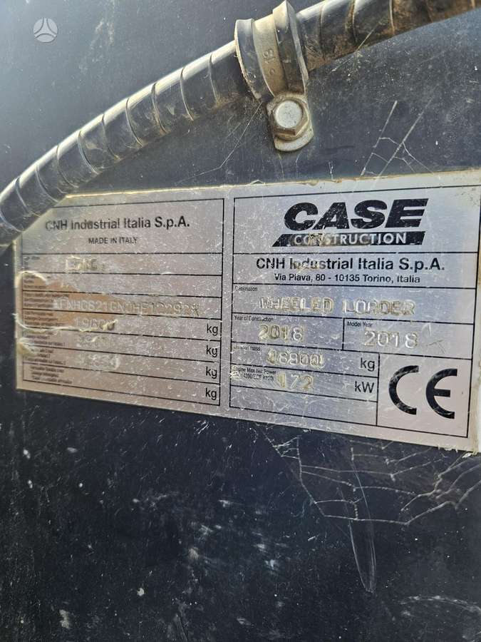 Case 821G Garantija 300val, frontaliniai krautuvai