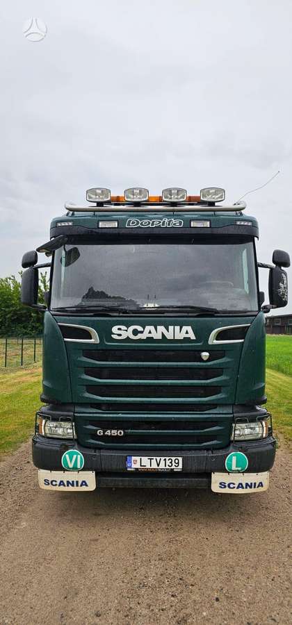 Scania G450, лесовозы