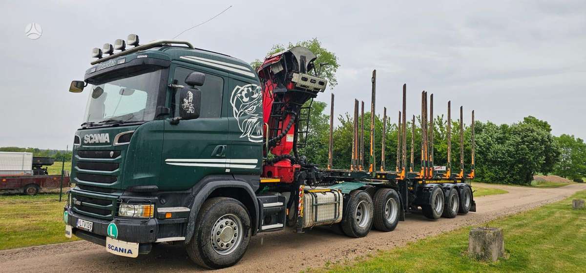 Scania G450, лесовозы
