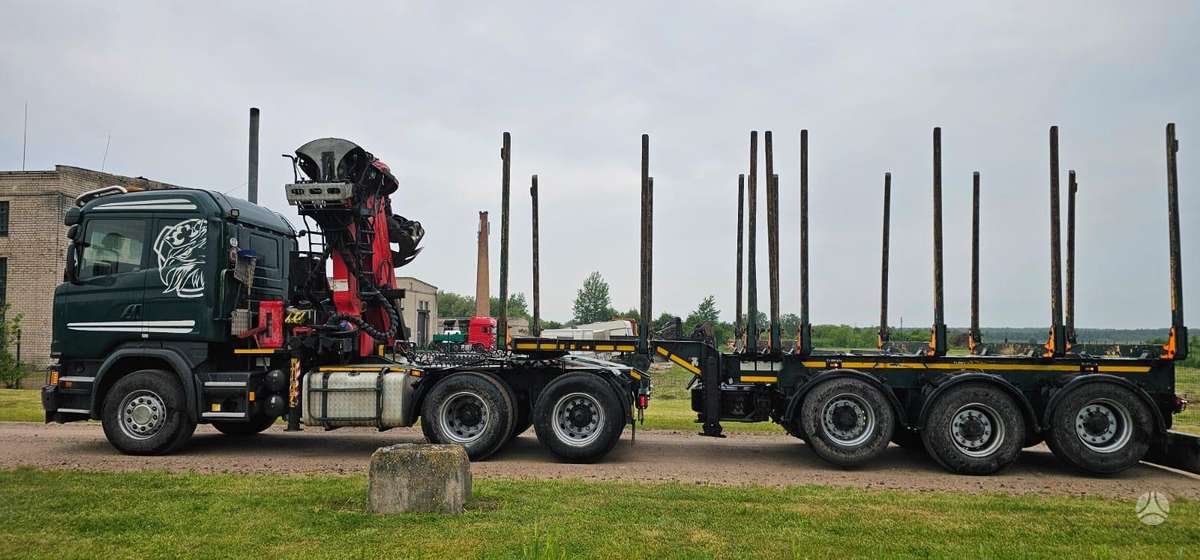 Scania G450, лесовозы