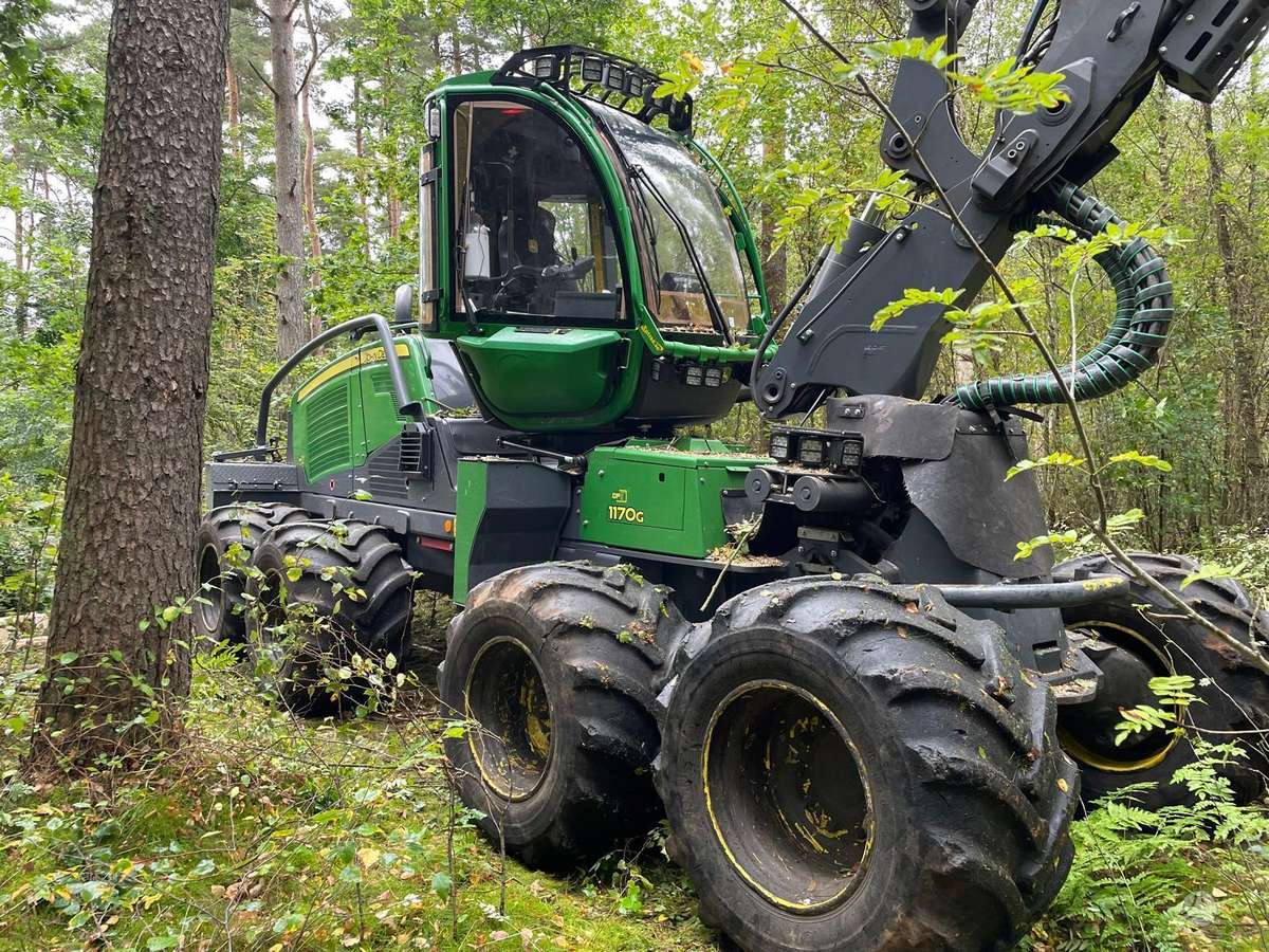 John Deere 1170G (H547), харвестеры