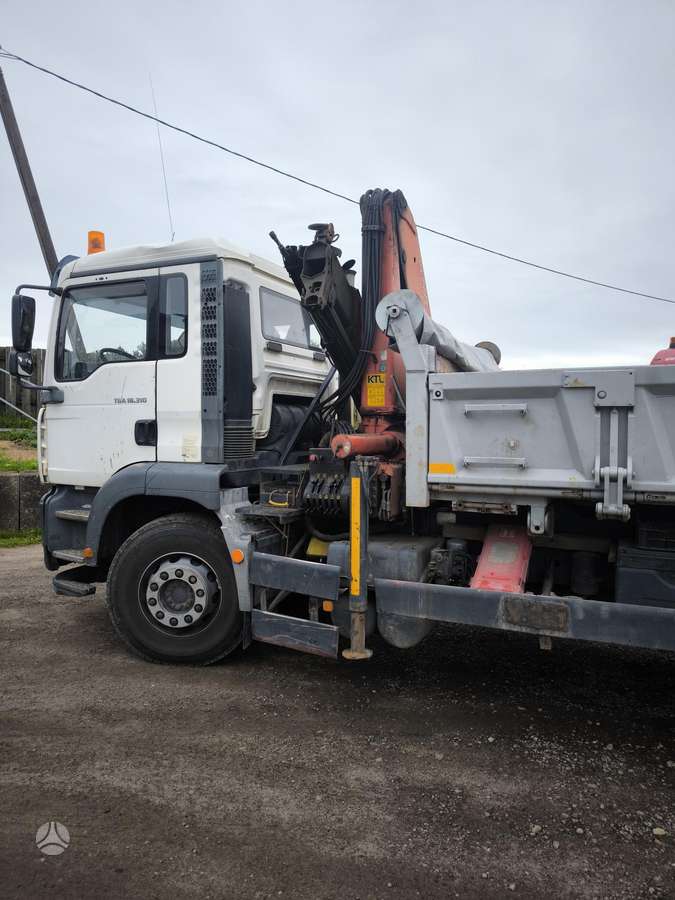 MAN TGA 18-310, dumpers with crane