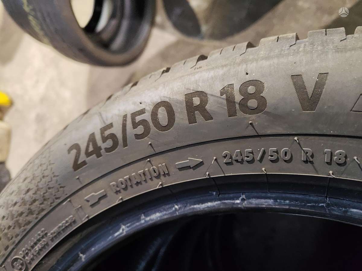 Continental, всесезонные 245/50 R18