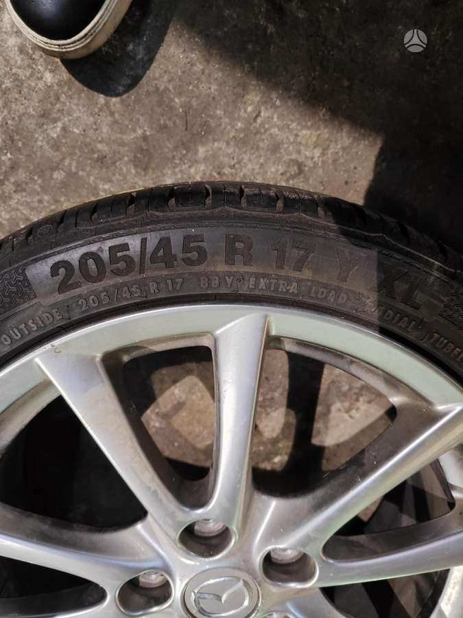Mazda, легкосплавные , R17