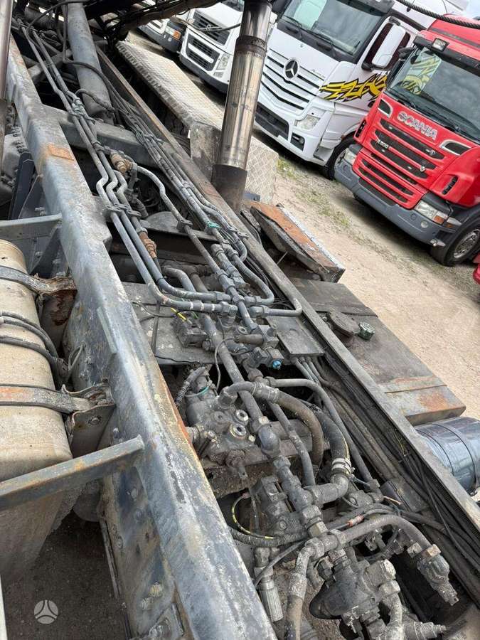 Scania 114G Tipper, savivarčiai