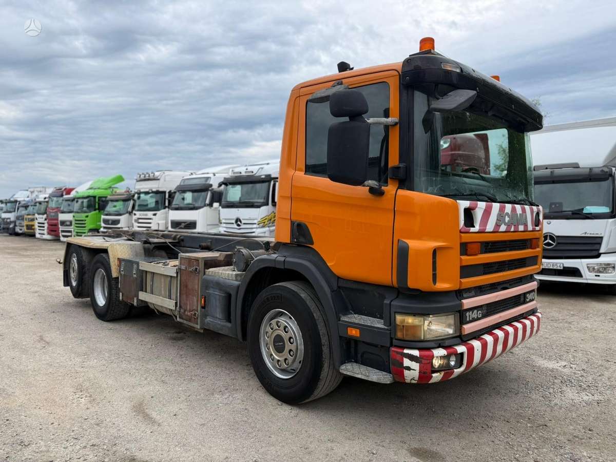 Scania 114G Tipper, savivarčiai