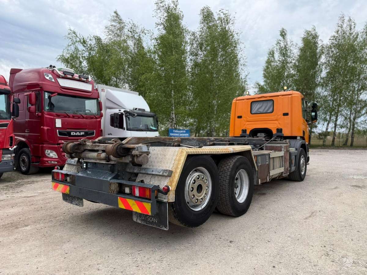 Scania 114G Tipper, savivarčiai