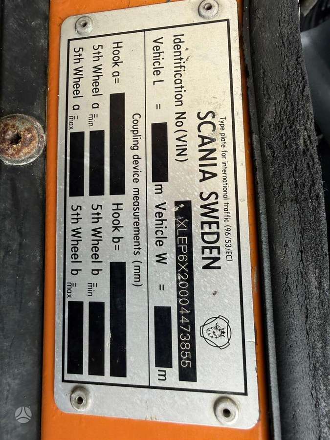 Scania 114G Tipper, savivarčiai