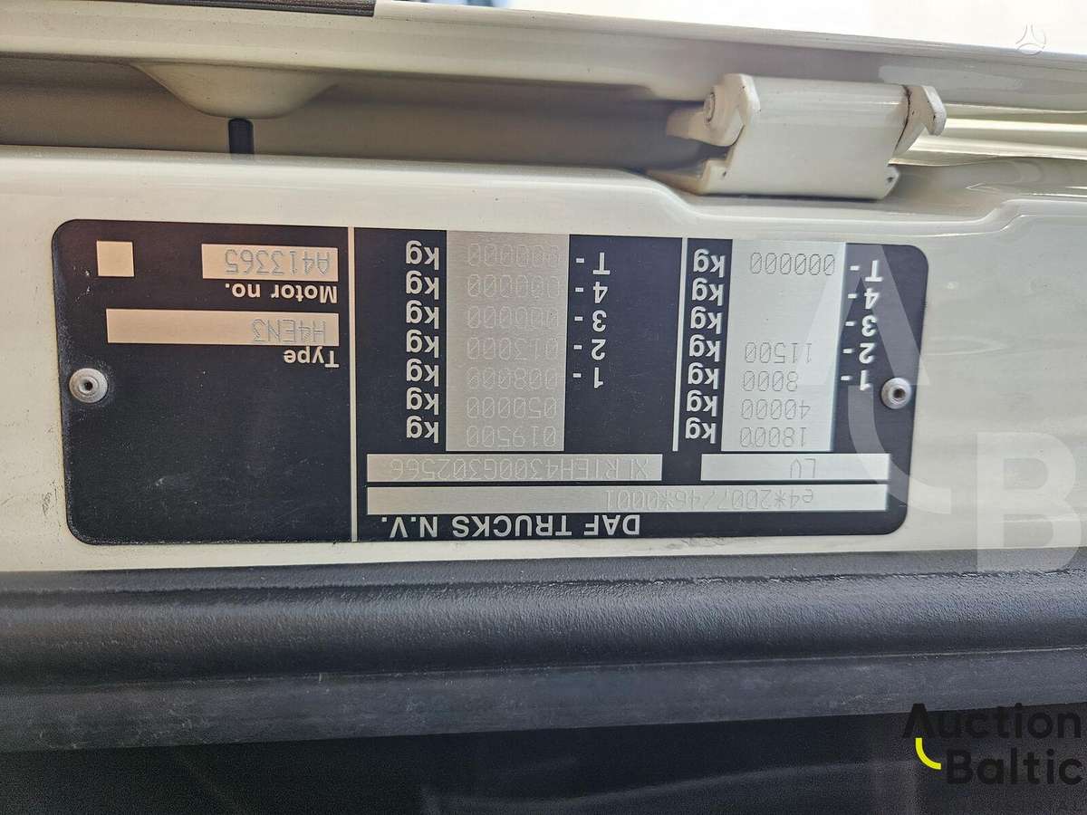 DAF XF 480 FT, другое