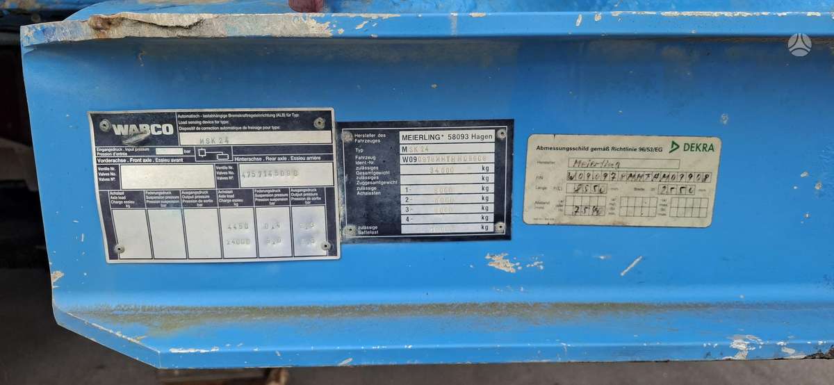 Meierling Msk24, dumper / tipper