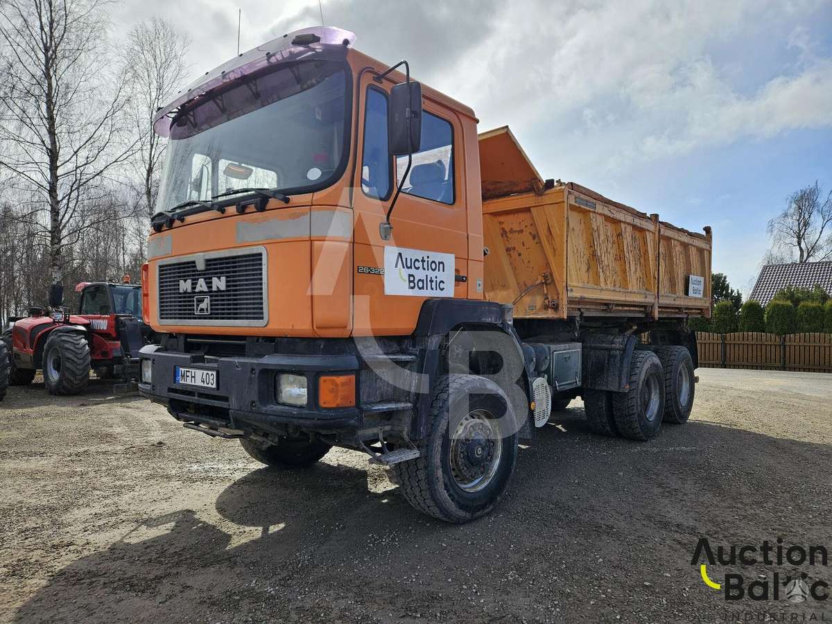 MAN 26.322, самосвалы