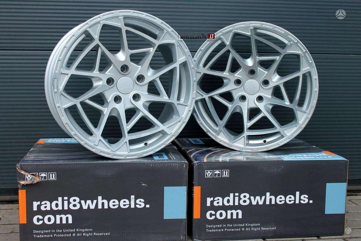 RADI8 R8HS9 Silver Machined, легкосплавные , R20