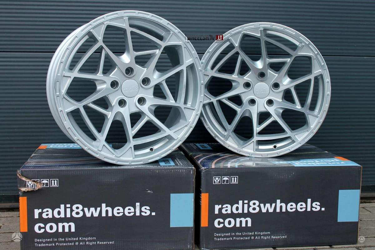 RADI8 R8HS9 Silver Machined, light alloy, R20