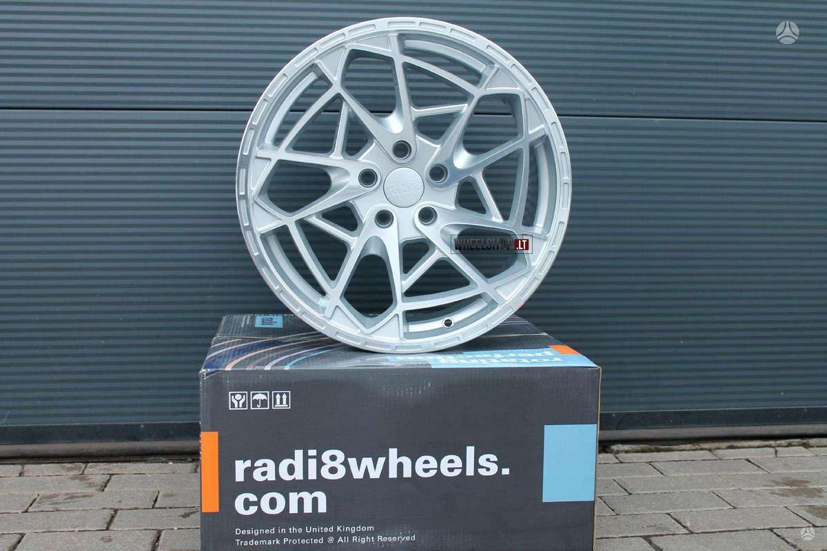 RADI8 R8HS9 Silver Machined, light alloy, R20