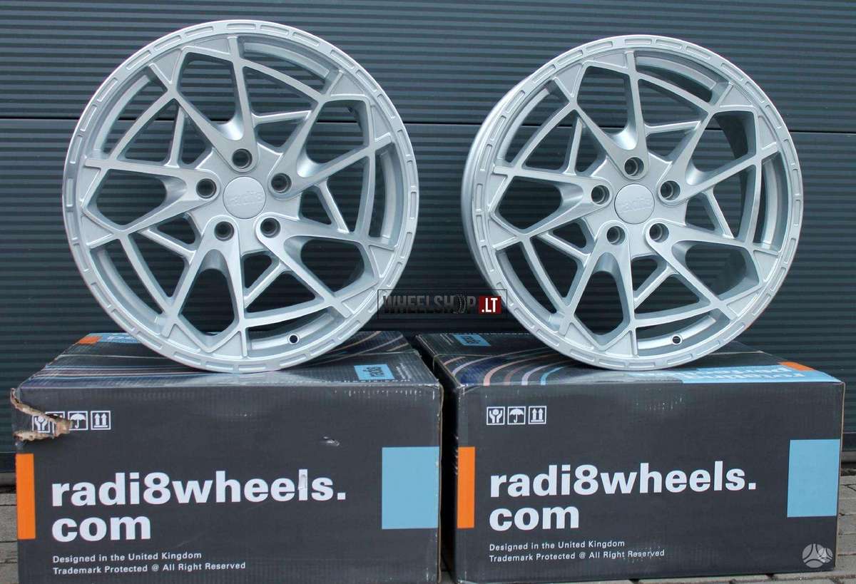 RADI8 R8HS9 Silver Machined, легкосплавные , R20